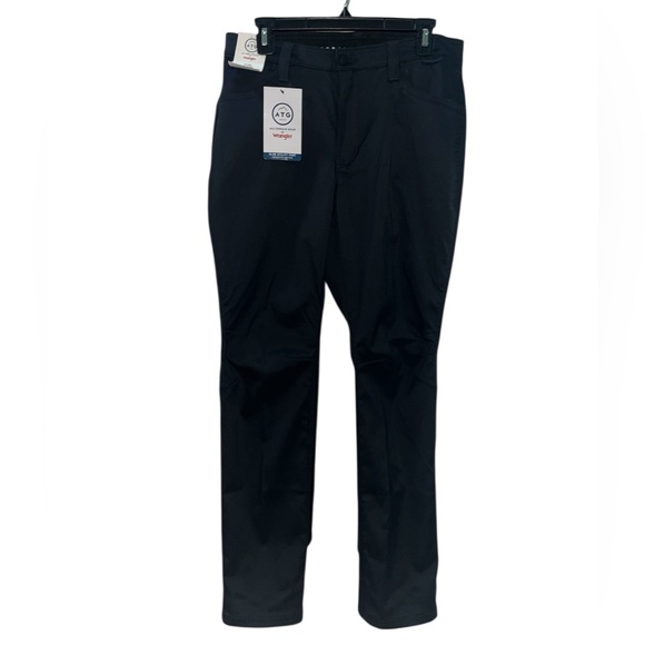 Wrangler Women's Slim Fit Mid-Rise ATG Utility Pants, LA110BK Size 12 Average - Picture 5 of 11